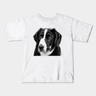 Appenzeller Sennenhund Dog Kids T-Shirt